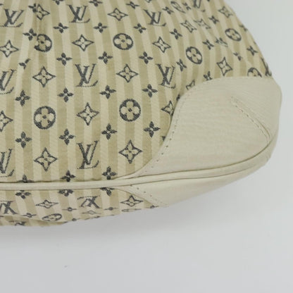 Louis Vuitton Marina Handbag Mini Lin Croisette, BEIGE, CANVAS, Handbag