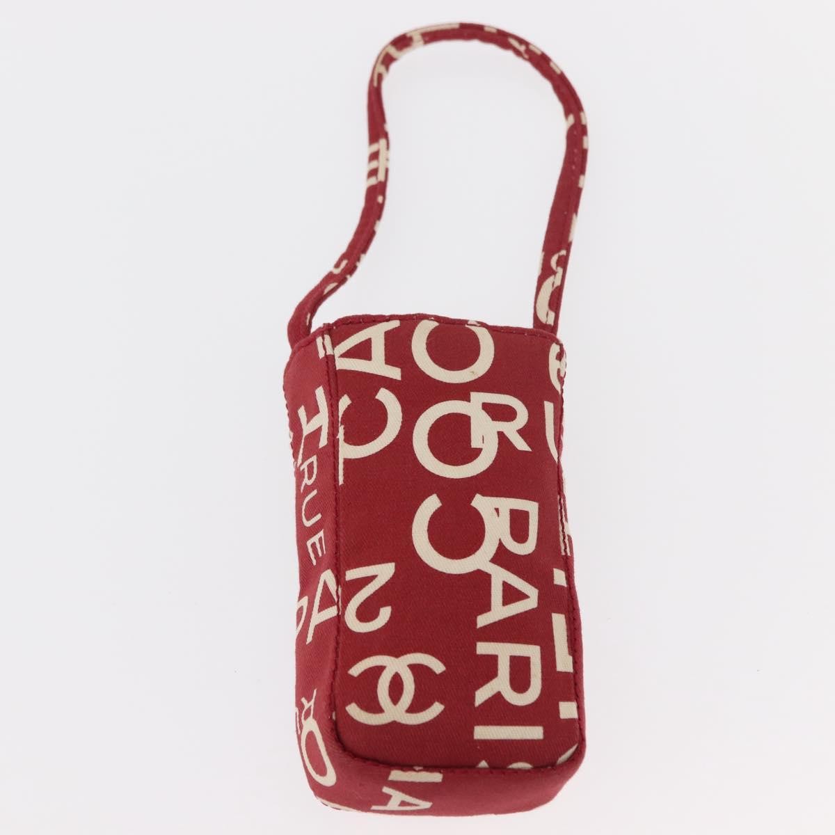 Chanel 31 Rue Cambon Beach Zip Tote Printed Canvas, RED, CANVAS, Tote bag