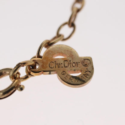 Christian Dior CD Logo necklace Metal, GOLD, METAL, Necklace