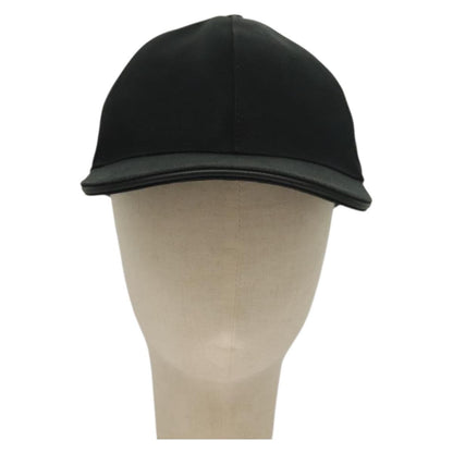 Gucci Interlocking G Web Baseball Cap Canvas, BLACK, CANVAS, Head accessory