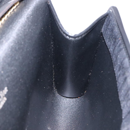 Christian Dior Vintage Trotteur Chain shoulder bag Canvas, BLACK, CANVAS, Shoulder bag