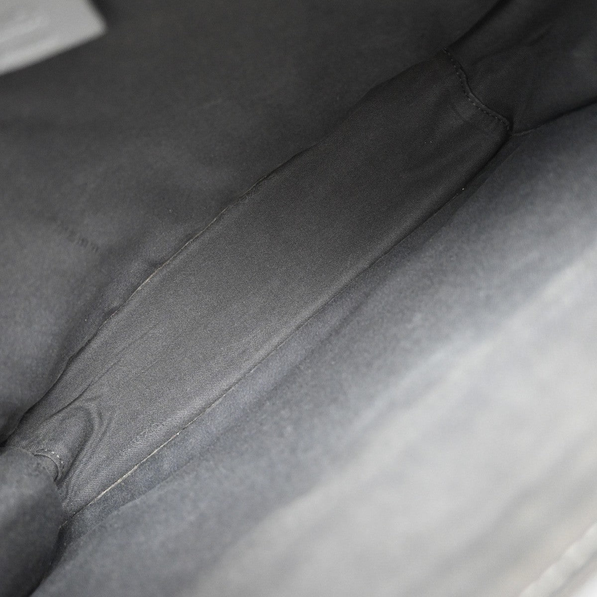 Fendi Monster Front Pocket Clutch Leather with Fur, GRAY, LEATHER, Clutche & pouche