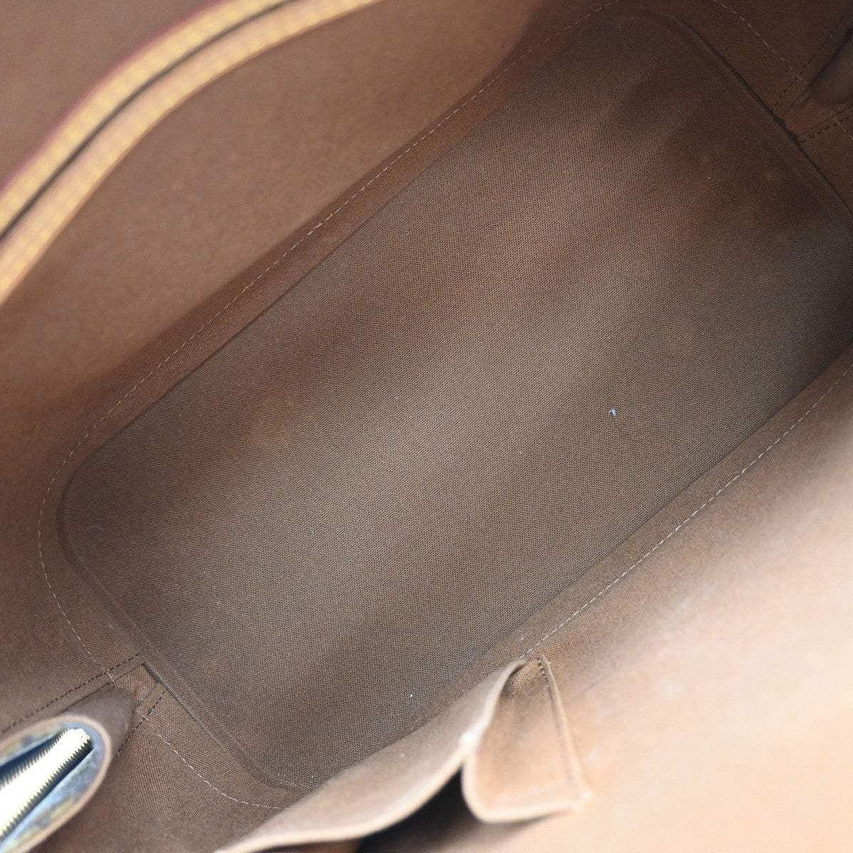 Louis Vuitton Alma Voyage Handbag Monogram Canvas, BROWN, LEATHER, Handbag