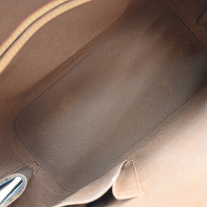 Louis Vuitton Alma Voyage Handbag Monogram Canvas, BROWN, LEATHER, Handbag