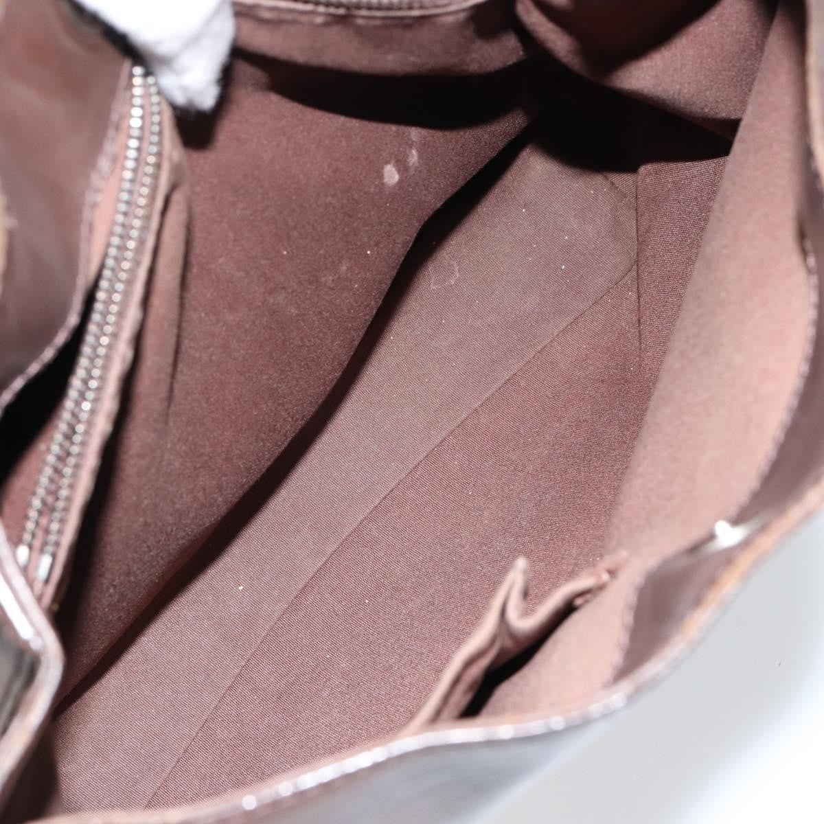 Louis Vuitton Mandara Handbag Epi Leather, BROWN, LEATHER, Shoulder bag