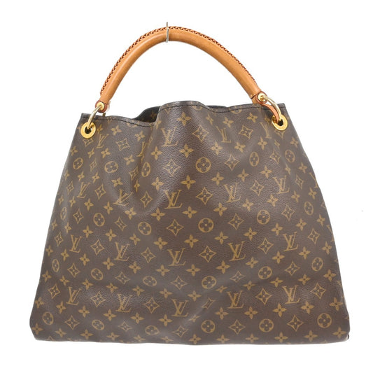 Louis Vuitton Artsy Handbag Monogram Canvas, Brown, Canvas, Handbag