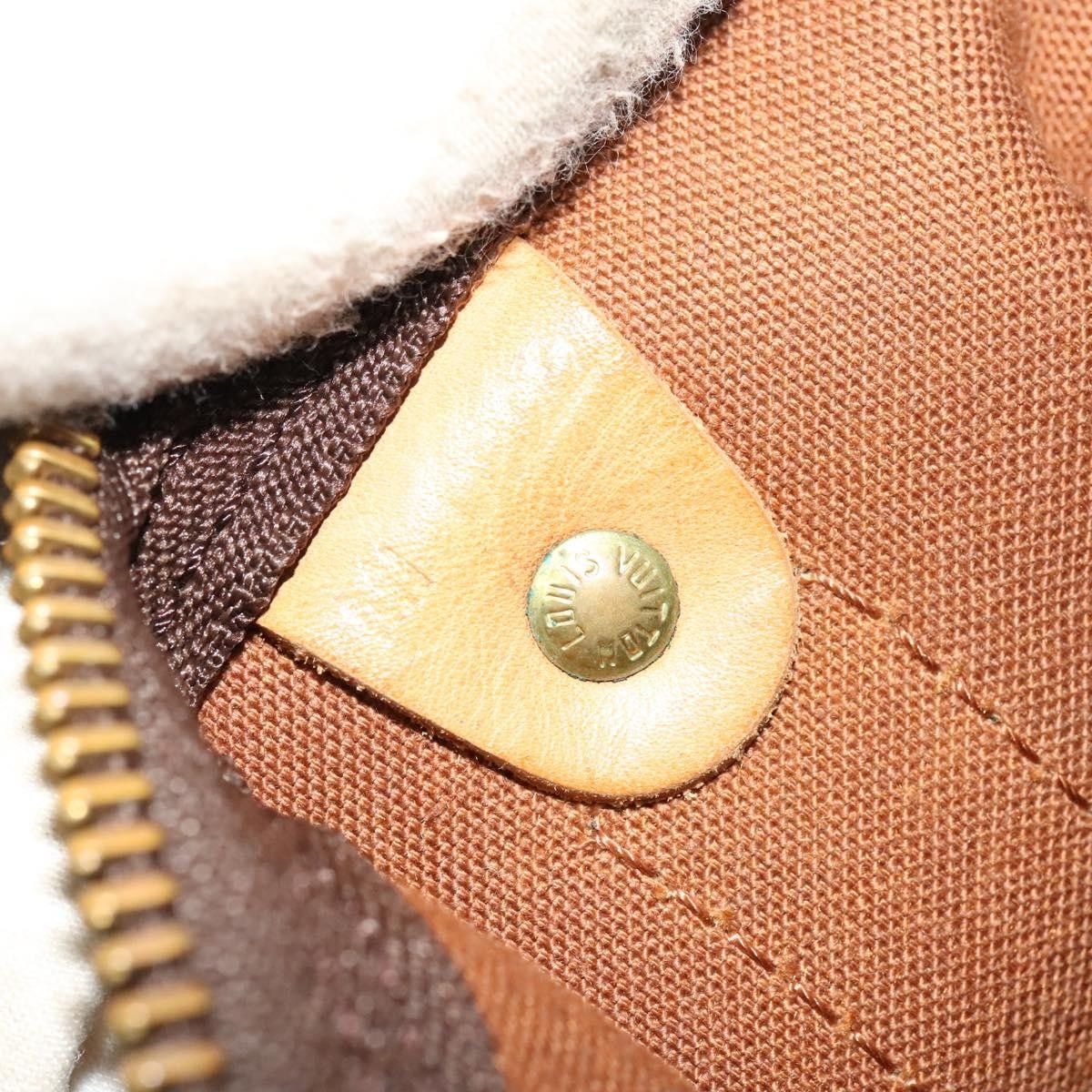 Louis Vuitton Keepall Bag Monogram Canvas, BROWN, CANVAS, Travel bag