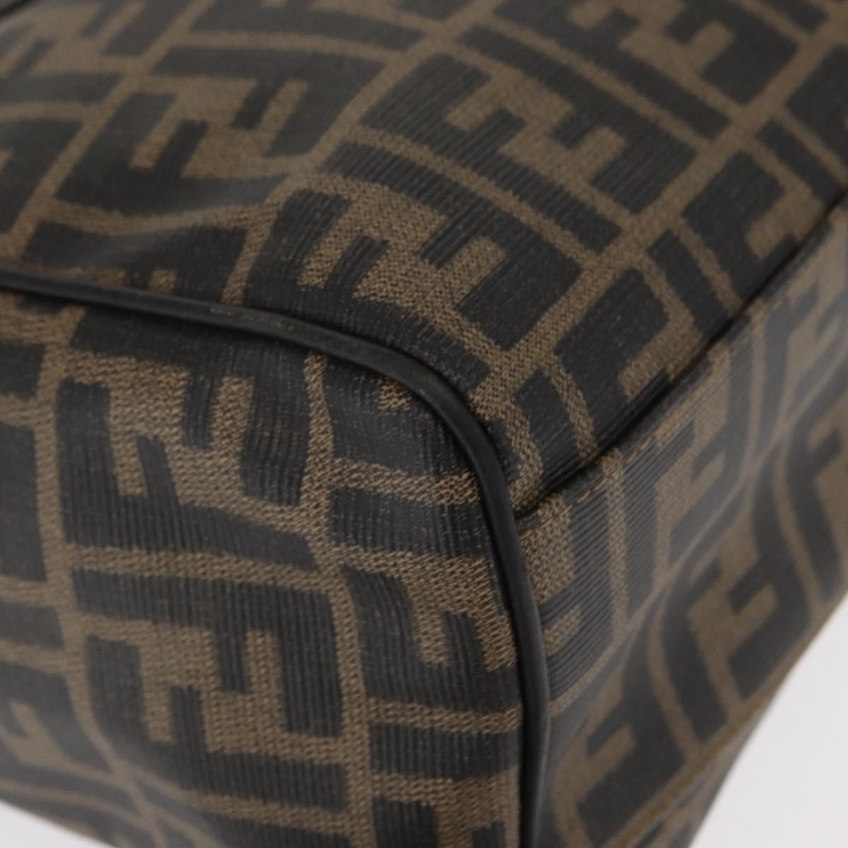 Fendi Zucca Tote bag Canvas, BROWN, PVC, Tote bag