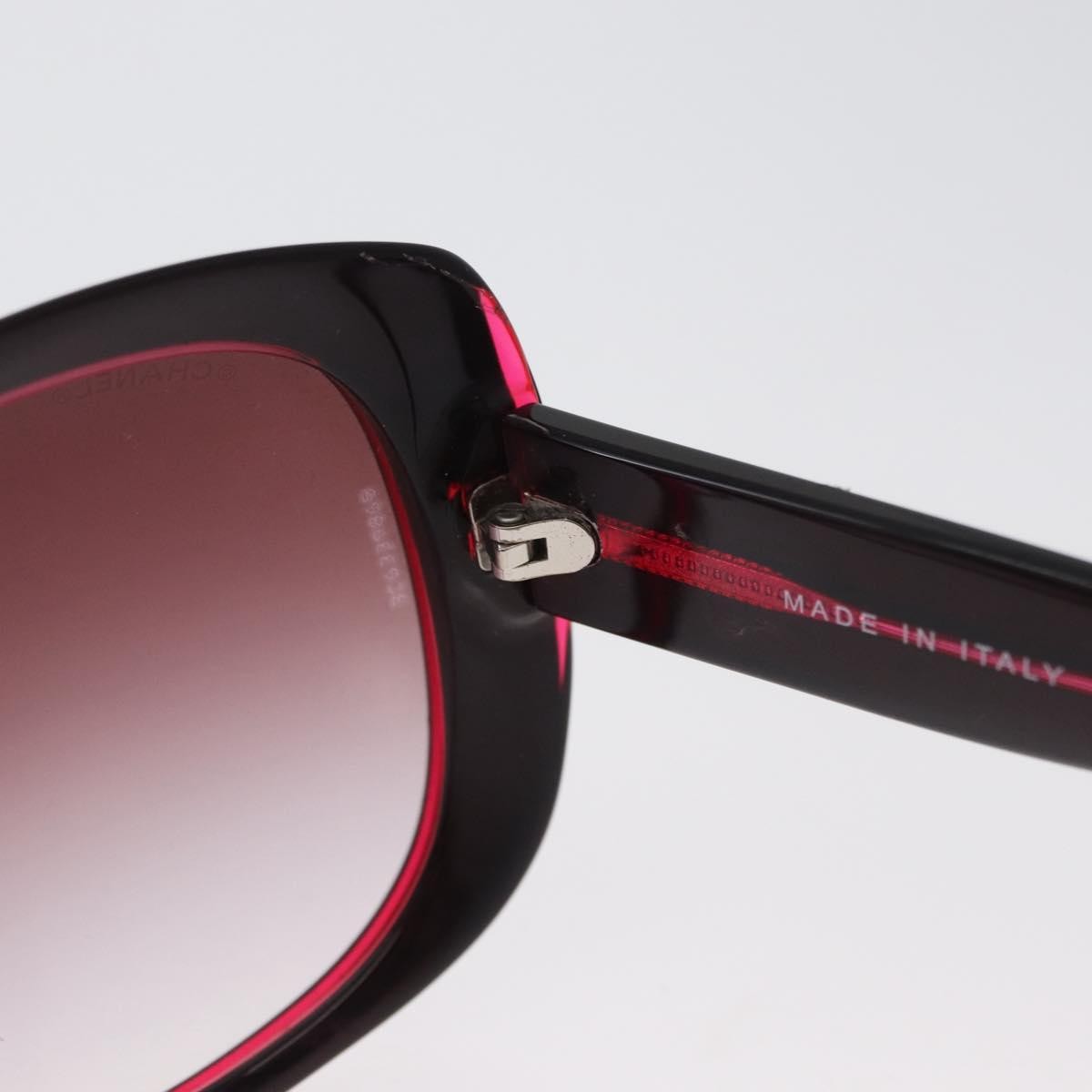 Chanel Logo CC Sunglasses Plastic, Red, Plastic, Sunglasses