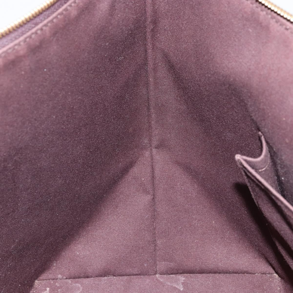 Louis Vuitton Bellevue Handbag Monogram Vernis, BROWN, PATENT_LEATHER, Tote bag