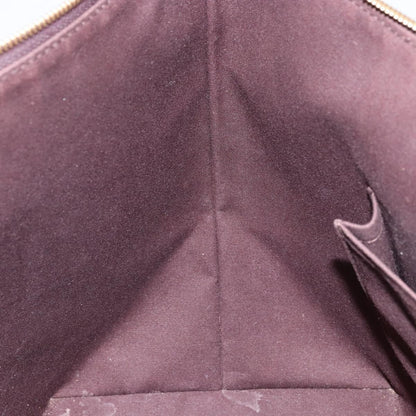 Louis Vuitton Bellevue Handbag Monogram Vernis, BROWN, PATENT_LEATHER, Tote bag