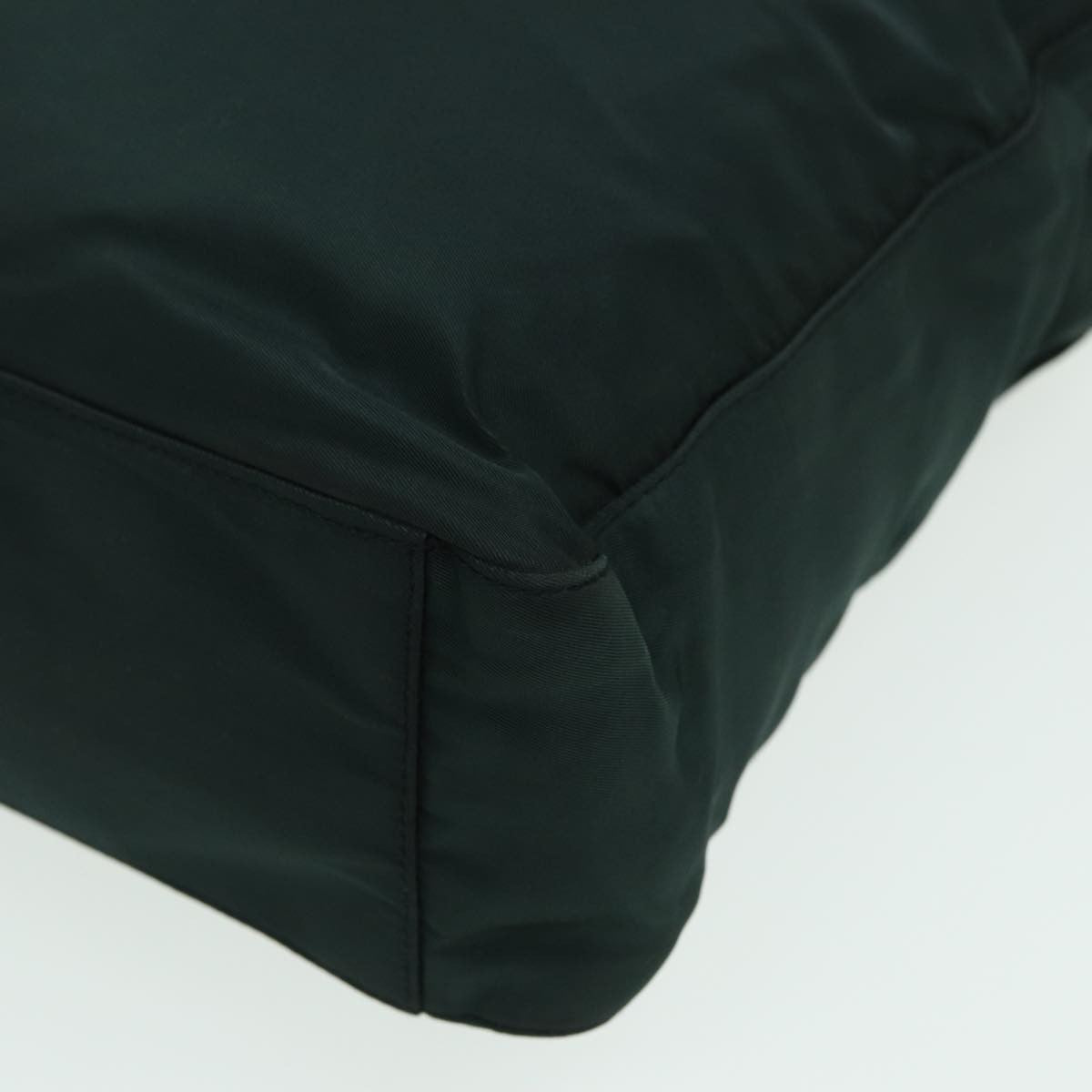 Prada Vintage Zip Tote Tessuto, KHAKI, NYLON, Tote bag