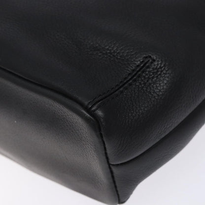 Loewe Vintage Shoulder Bag Leather, BLACK, LEATHER, Shoulder bag