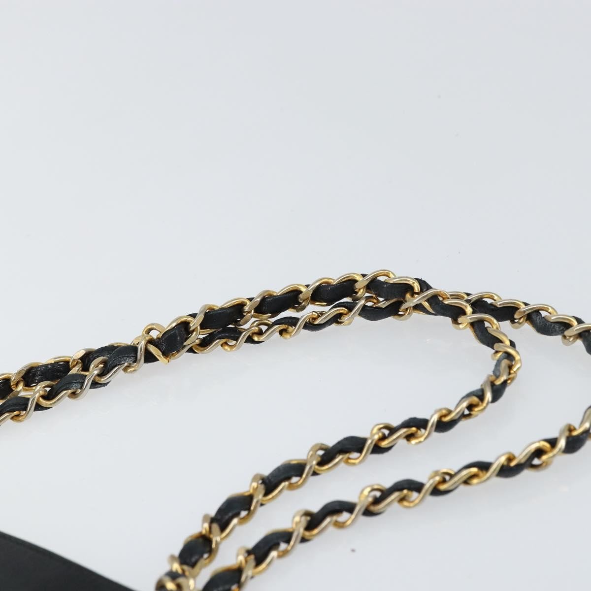 Chanel Vintage Tote Leather, BLACK, LEATHER, Tote bag