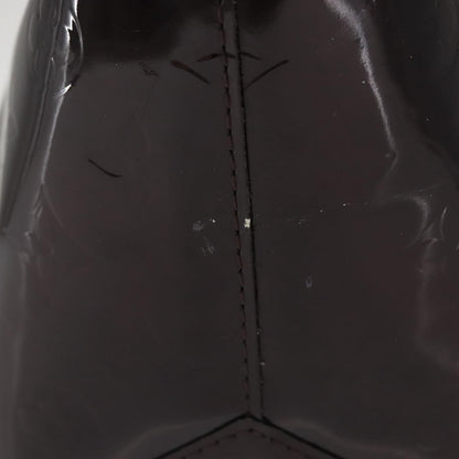 Louis Vuitton Bellevue Handbag Monogram Vernis, BURGUNDY, PATENT_LEATHER, Handbag