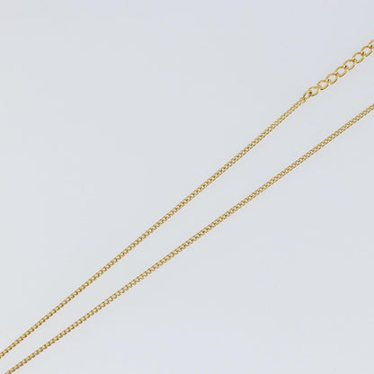 Christian Dior CD Heart Necklace Metal, GOLD, METAL, Necklace