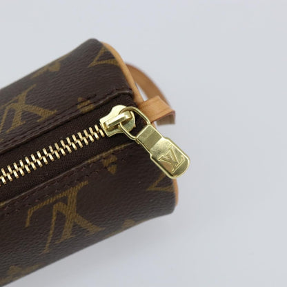 Louis Vuitton Papillon Pochette Monogram Canvas, BROWN, CANVAS, Clutche & pouche