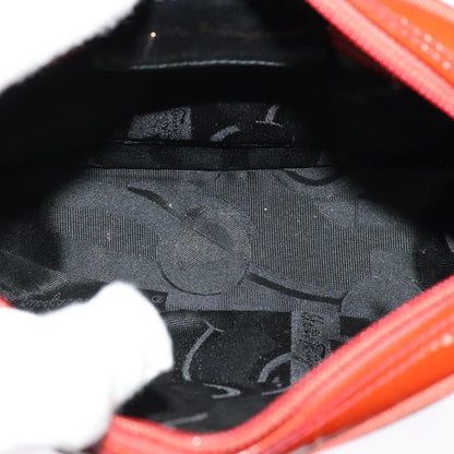 Salvatore Ferragamo Vala Shoulder Bag Patent Leather, RED, PATENT_LEATHER, Shoulder bag