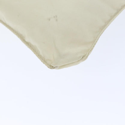Prada Front Pocket Messenger Bag Tessuto, WHITE, NYLON, Shoulder bag