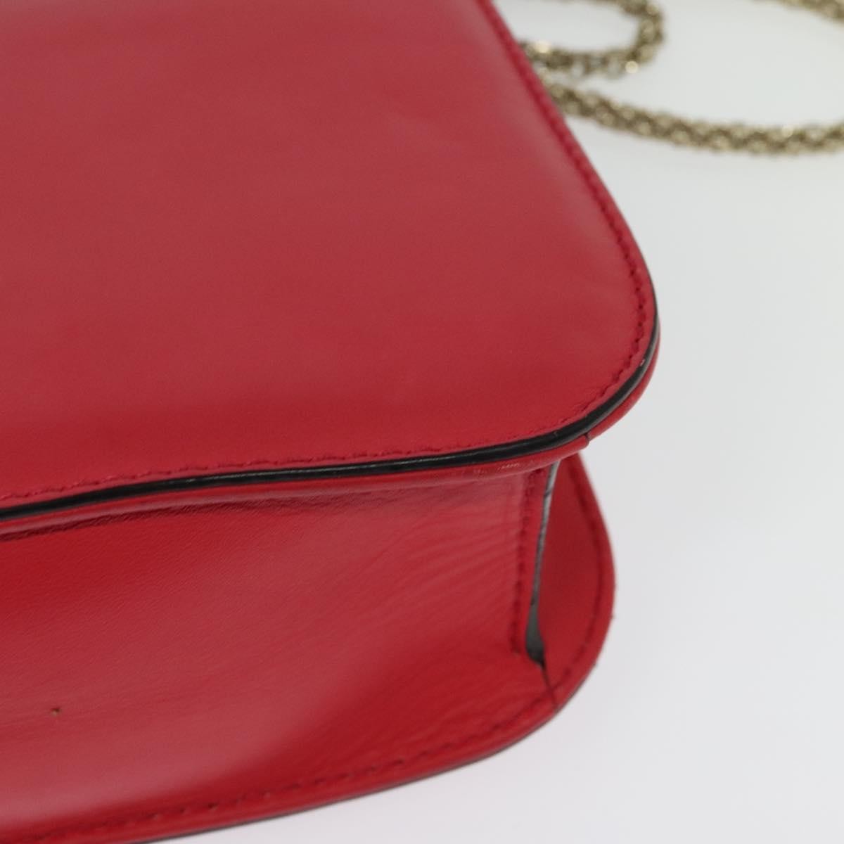 Valentino Garavani Rolling Rockstud Glam Lock Shoulder Bag Leather, PINK, LEATHER, Shoulder bag