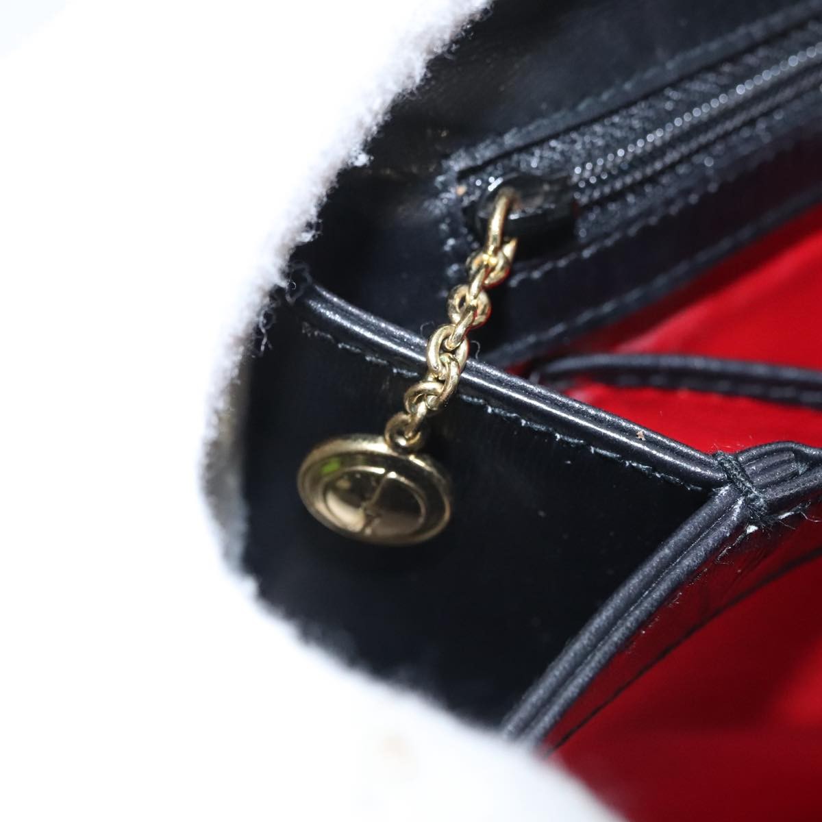 Gucci Vintage Convertible Bamboo Box Crossbody Bag Leather, BLACK, LEATHER, Handbag