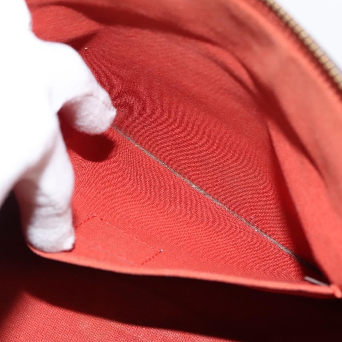 Louis Vuitton Illovo Handbag Damier, BROWN, CANVAS, Shoulder bag