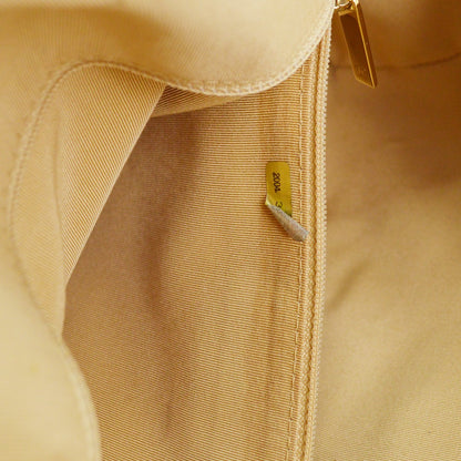 Chanel Timeless CC Bowler Bag Quilted Caviar, BEIGE, LEATHER, Travel bag