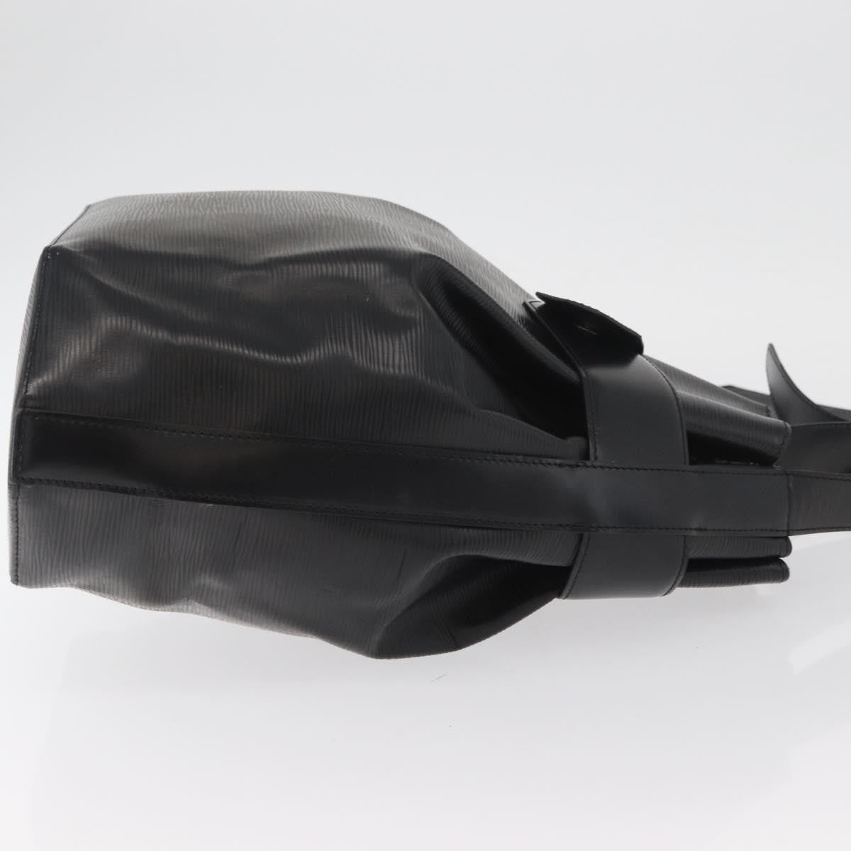 Louis Vuitton Vintage Sac d'Epaule Handbag Epi Leather, BLACK, LEATHER, Shoulder bag