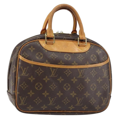 Louis Vuitton Trouville Handbag Monogram Canvas, BROWN, CANVAS, Handbag