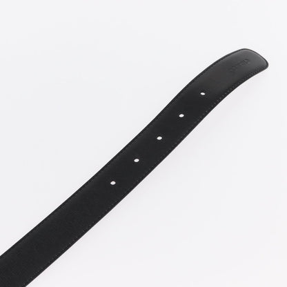 Chanel CC Belt Leather, BLACK, LEATHER, Belts