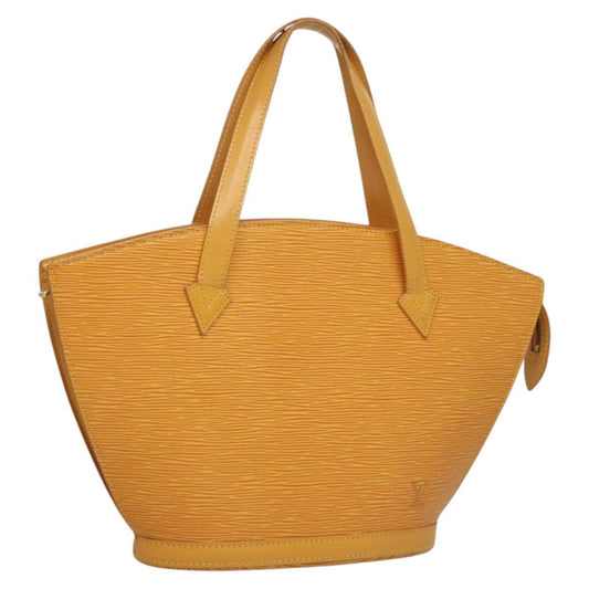 Louis Vuitton Saint Jacques Handbag Epi Leather, YELLOW, LEATHER, Handbag