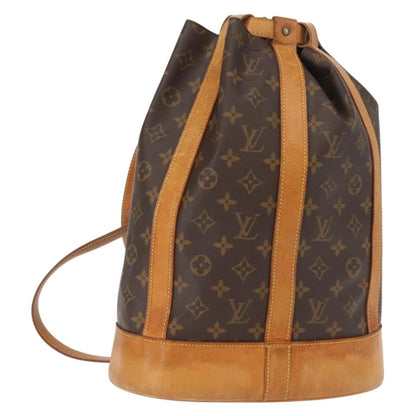 Louis Vuitton Randonnee Backpack Monogram Canvas, MULTICOLOUR, CANVAS, Shoulder bag