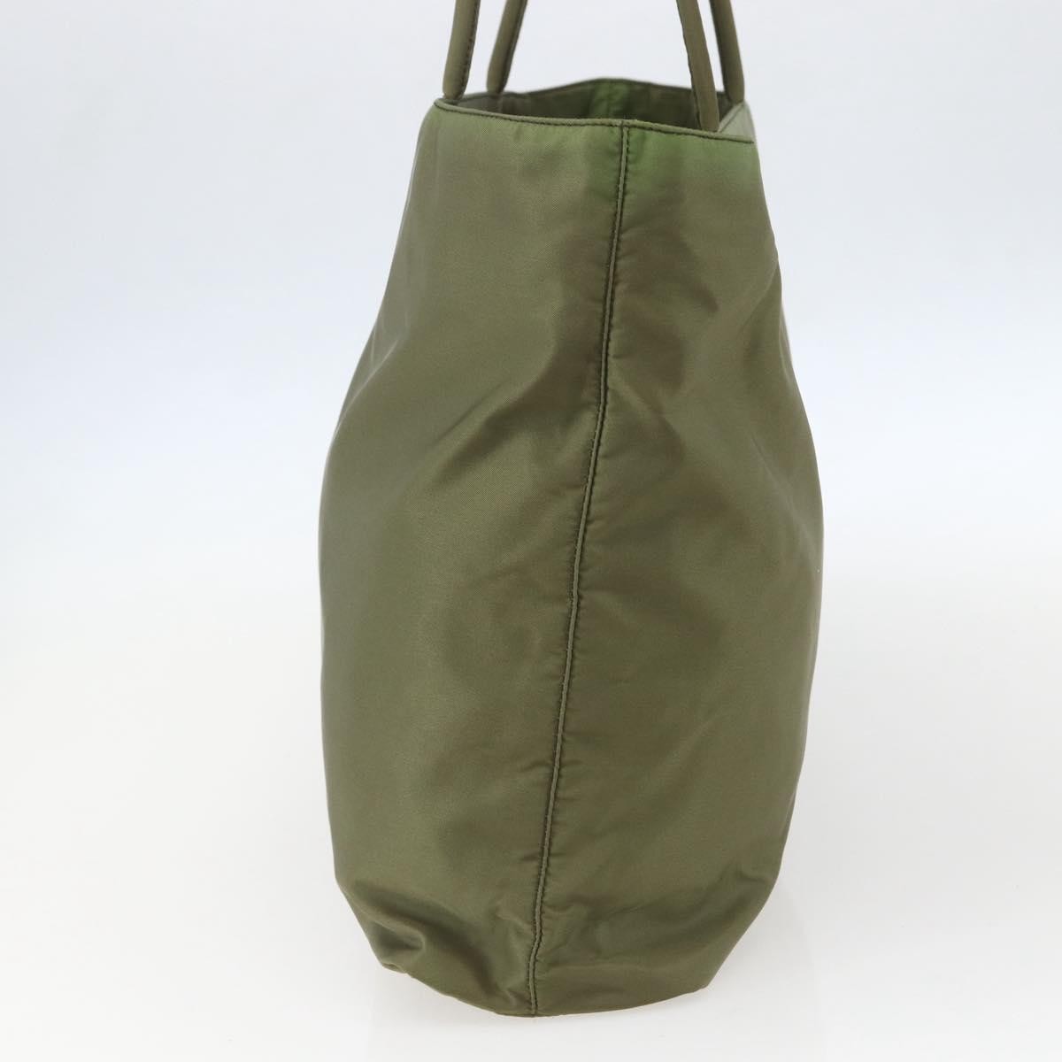 Prada Vintage Tote Tessuto, KHAKI, NYLON, Tote bag