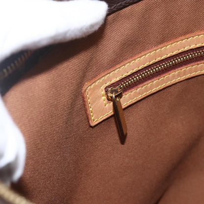 Louis Vuitton Cabas Mezzo Monogram Canvas, BROWN, CANVAS, Tote bag