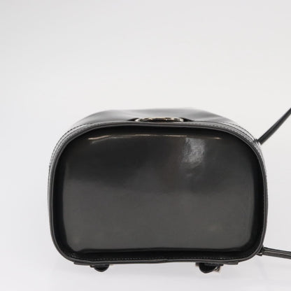 Salvatore Ferragamo Vala Backpack Leather, BLACK, LEATHER, Backpack