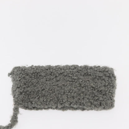 Salvatore Ferragamo Gancini handbag Wool, GRAY, WOOL, Handbag