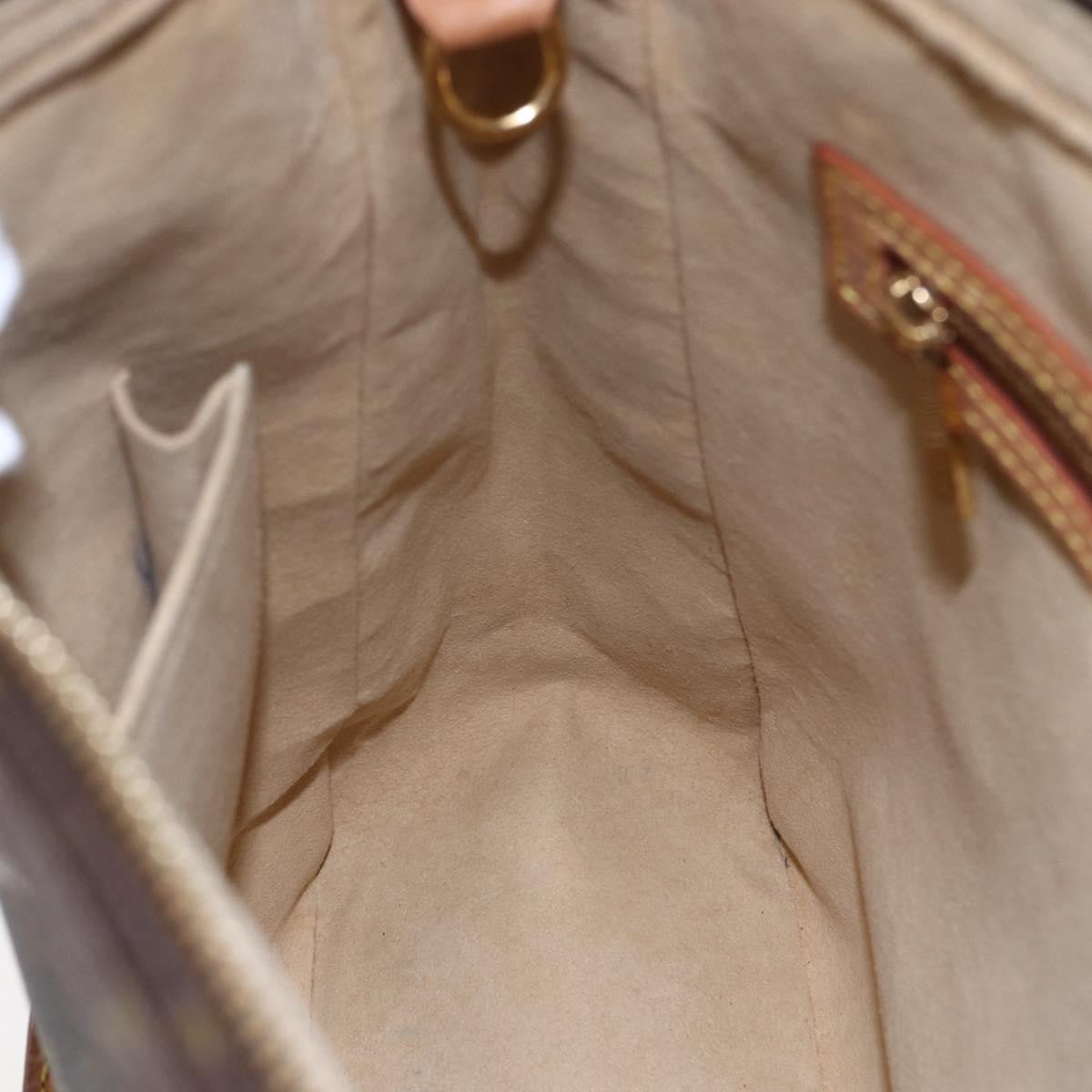 Louis Vuitton Looping Handbag Monogram Canvas, BROWN, CANVAS, Handbag