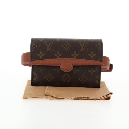 Louis Vuitton Pochette Arche Waist Bag Monogram Canvas, BROWN, CANVAS, Crossbody bag