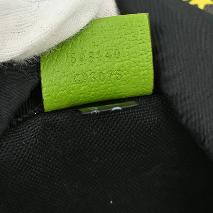 Gucci Double Pocket Belt Backpack Psychedelic Print GG Coated Canvas, MULTICOLOUR, CANVAS, Backpack