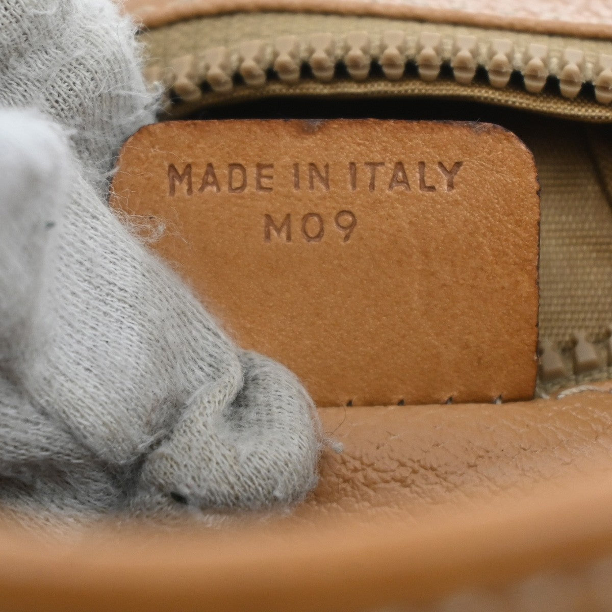 Celine Macadam Pochette Canvas and Leather, BEIGE, PVC, Clutche & pouche