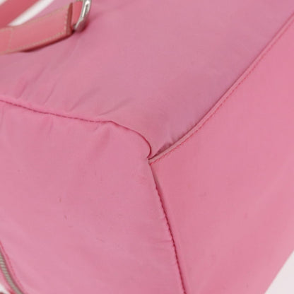 Prada Side Pocket Convertible Duffle Bag Tessuto, PINK, NYLON, Handbag