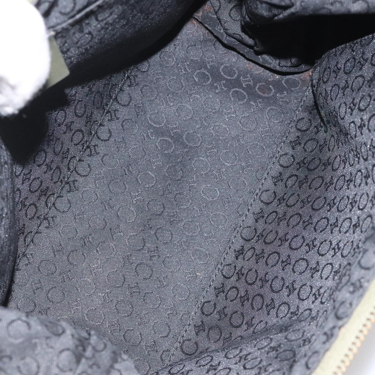 Celine C Macadam Pouch Canvas, BEIGE, CANVAS, Clutche & pouche