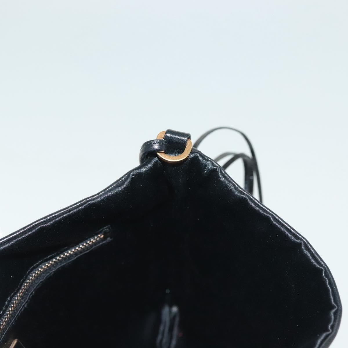 Prada Bow Shoulder Bag Vernice Saffiano Leather, BLACK, LEATHER, Shoulder bag