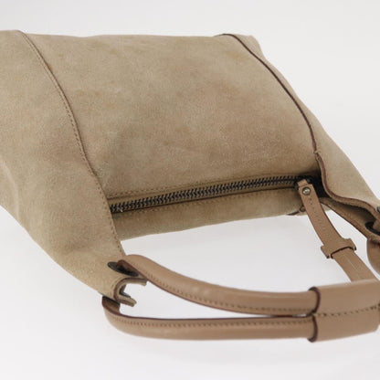 Gucci Vintage Handbag Suede, BEIGE, SUEDE, Handbag