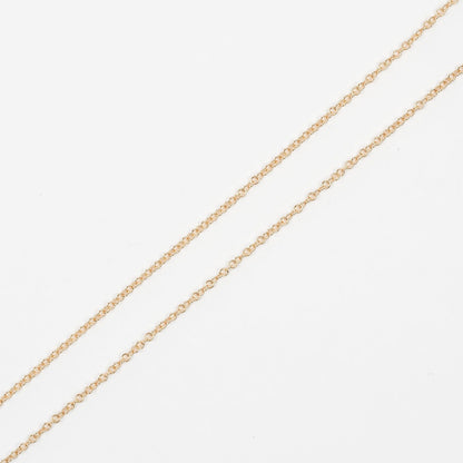 Tiffany & Co. Fleur de Lis Key Pendant Necklace 18K Pink gold and Diamonds, GOLD, PINK_GOLD, Necklace