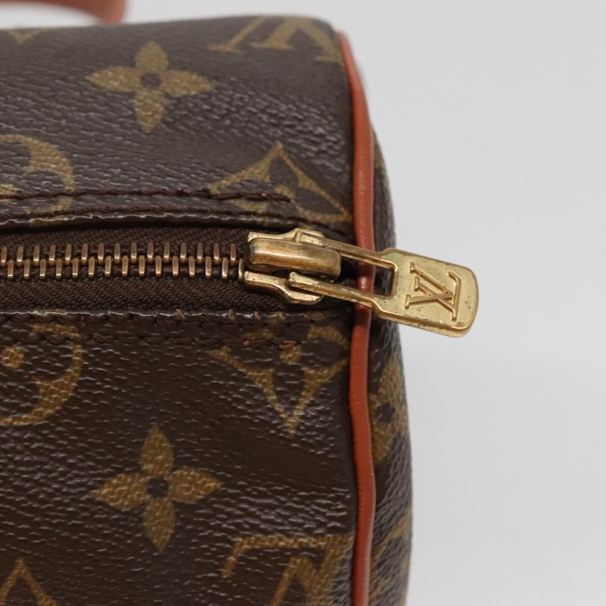 Louis Vuitton Papillon Handbag Monogram Canvas, BROWN, CANVAS, Handbag