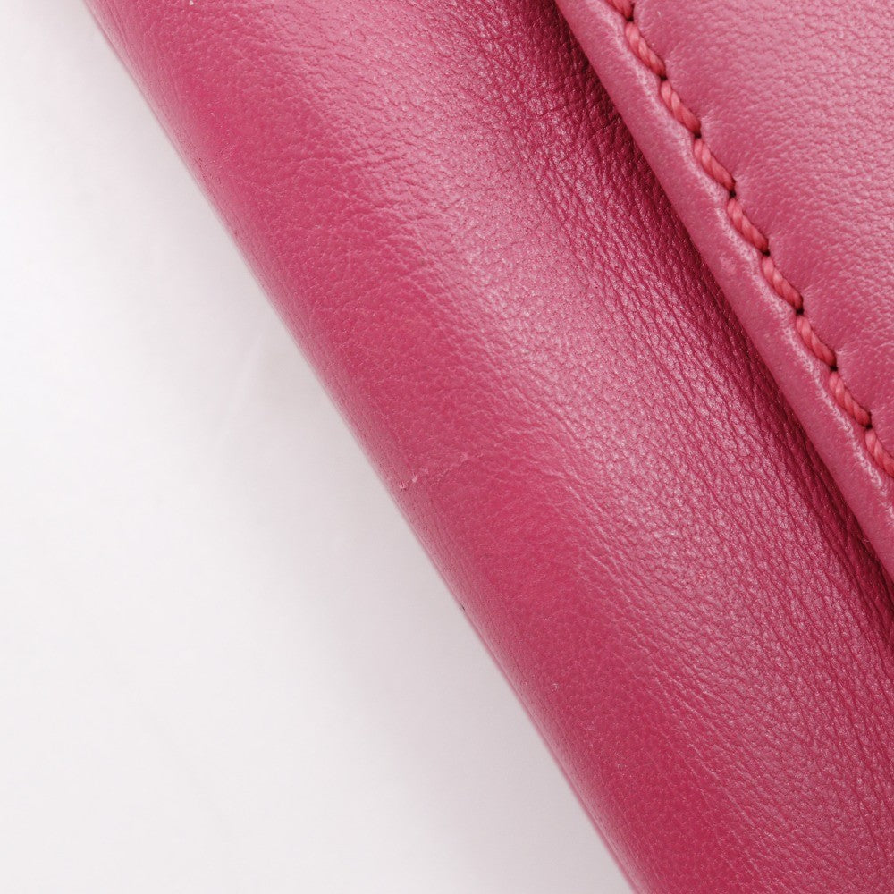 Valentino Garavani Va Va Voom Clutch Leather, PINK, LEATHER, Shoulder bag