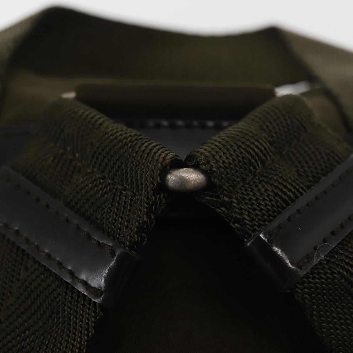 Prada Double Front Pocket Backpack Tessuto, KHAKI, NYLON, Backpack