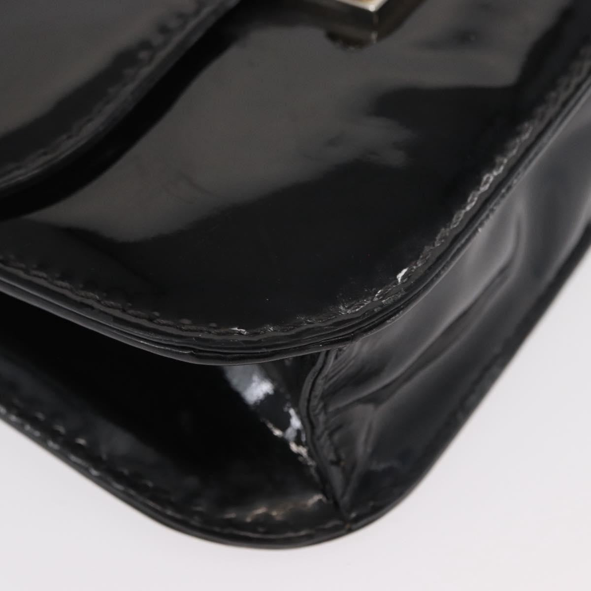 Valentino Garavani Glam Lock Shoulder Bag Patent, BLACK, PATENT_LEATHER, Shoulder bag