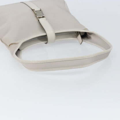 Salvatore Ferragamo Vintage Shoulder Bag Nylon, GRAY, NYLON, Shoulder bag